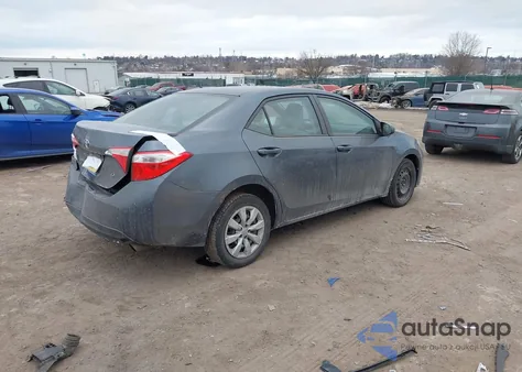 2014 Toyota Corolla Le from USA, damaged, VIN 2T1BURHE8EC181251